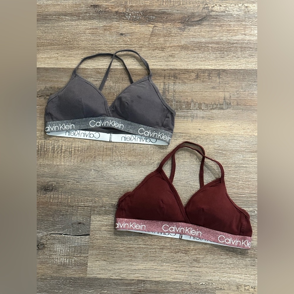 Calvin Klein bralettes